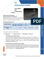 Soporte Mensula Simple F2513-2516