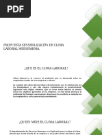 Propuesta de Clima Laboral PDF