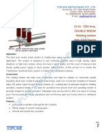 33kv 1250a Rotating Isolator With Earth Switch PDF