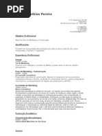 Curriculum Vitae Renan