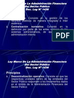 Ley Marco de La Administración Financiera Del Sector Dec Leg 1436