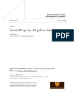 Statistical Properties of Population Stability Index