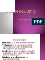 Clases de Homilética