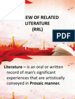 Review of Related Literature