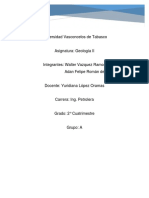 Procesos Internos y Externos en La Generación de Los Sedimentos