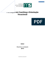 Formação em Coaching e Orientação Vocacional - Maurício Sampaio