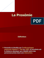 La Proxémie 1