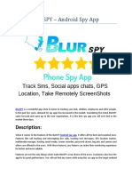 BlurSPY - Android Spy App