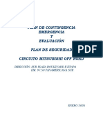 PLAN DE CONTINGENCIA Modelo