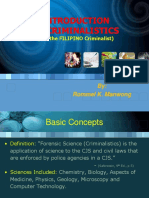 Introduction To Criminalistics