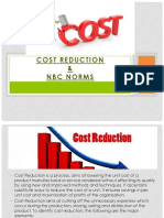 Cost Reduction