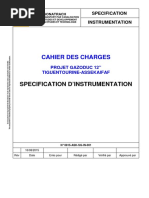 0815-Ask-Sg-In-001 Specification D Intrumentation