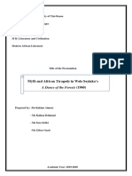 Wole Soyinka's "A Dance of The Forests" The Fourth Stage Tragedy.