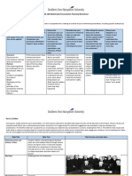 HIS 100 Multimedia Presentation Planning Worksheet