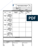 Formato de Pruebas de Disparos