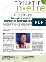 AlternatifBienEtre - Les Cinq Mesures Urgentes A Prendre en 2019 SD