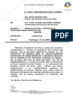 INFORME #091 - 2018 REQUERIMIENTO DE DIGITADOR - Ampliación PROYECTO DE MEJORA