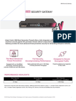 Checkpoint5600 Security Gateway Datasheet