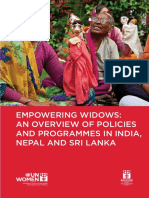 Empowering Widows Report - 2014