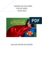 Programa Dia Das Mães