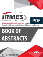 Book of Abstracts IRMES 2019 PDF