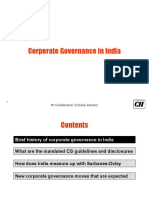 Corporate Governance in India: © Confederation of Indian Industry