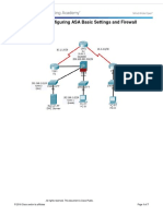 Packet Tracer Configuring Asa Basic Settings and Firewall Using Cli 1