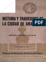 Chinchilla Aguilar Historia de Las Tradiciones de Amatitlan PDF