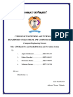 Title GSM Based Fire and Smoke Detection