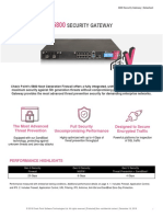 5800 Security Gateway Datasheet