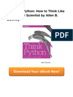 PDF Think Python How To Think Like A Com PDF