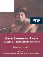 Gogol, E. - Raya Dunayevskaya. Filósofa Del Humanismo-Marxista PDF