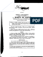 Stars of Magic - John Scarne - Triple Coincidence PDF