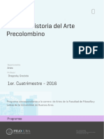 Uba - Ffyl - P - 2016 - Art - Historia Del Arte Precolombino PDF