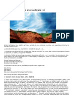 Les Fondements Dune Priere Efficace 1s PDF