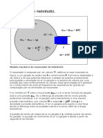 Teoria Ressonador de Helmholtz