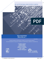 Matemáticas - Guía de Aprendizaje PDF