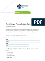 WWW Mechanicalengineeringsite Com Centrifugal Pump Online Quiz Part 2