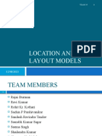 Location and Layout Models 1111