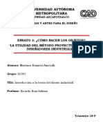 La Utilidad Del Método Proyectual para Los Diseñadores