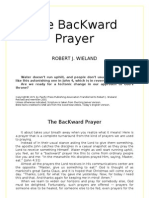 The BacKward Prayer - Robert J. Wieland - Word 2003