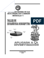 Estadística Descriptiva Módulo 1