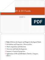 Unit 3 - MR and ER Fluids