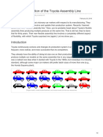 Continued Evolution of The Toyota Assembly Line PDF