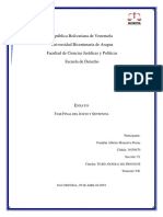 Ensayo de La Fase Final de Juicio y Sentencia