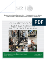 Guia Metodol Gica para Las Acciones de Control Larvario PDF