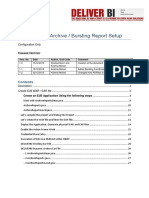 OBIEE 12c Archive Report Setup