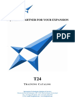 ITSS T24 Training Course Catalog 2016 PDF