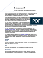 Risk Assessment Document