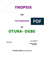 2 Otura Ogbe Otura Oriko Otura Orire 16 Ese Ifa PDF